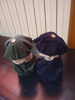 2 Bambole Ceramica Napoli