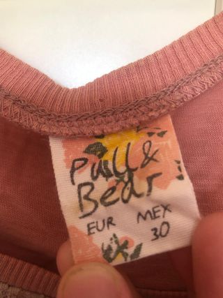 Blusa Pull&Bear L - encaje