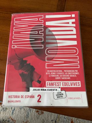Historia segundo bachiller edelvives