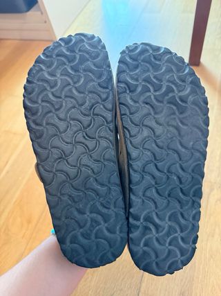 Zuecos Birkenstock beige