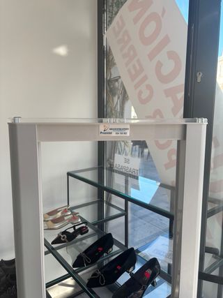 Arco antihurto para tienda