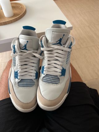 Zapatillas Jordan 4 military Blue