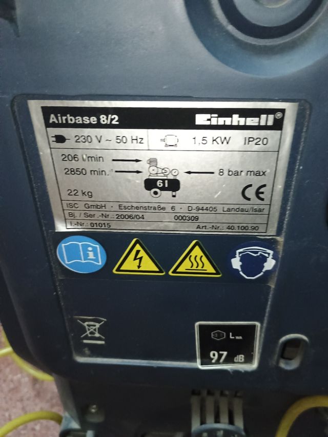 Compresor aire Einhell