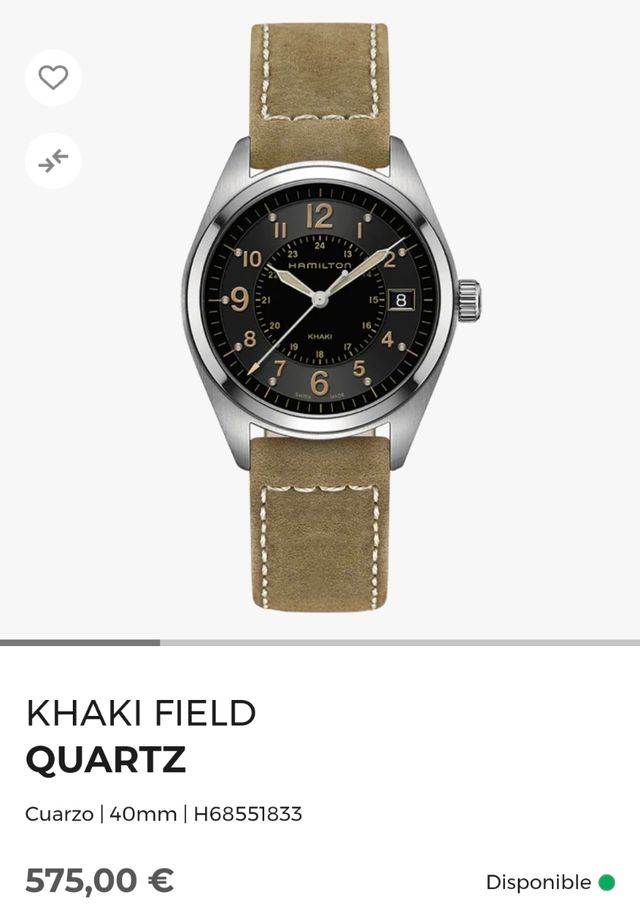 Reloj Hamilton Khaki Field