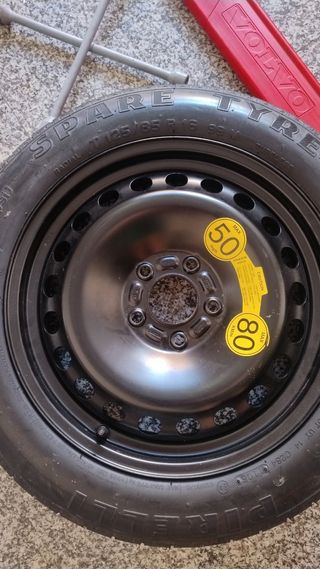 Rueda repuesto Volvo T125/85 R16
