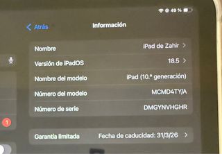 iPad 10ª gen – 256GB – Nuevo + Garantía + Funda 