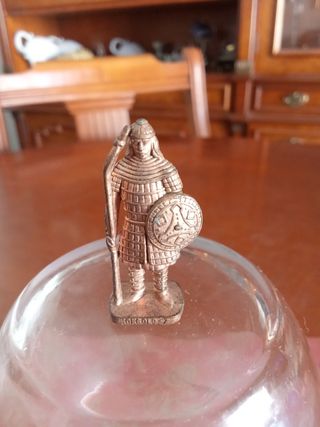 Figura plomo guerrero Mongolo