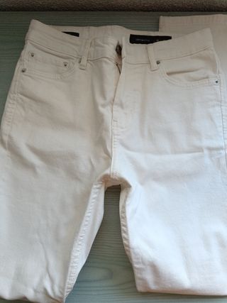 Pantalones NUEVOS Lefties blancos talla EUR 38