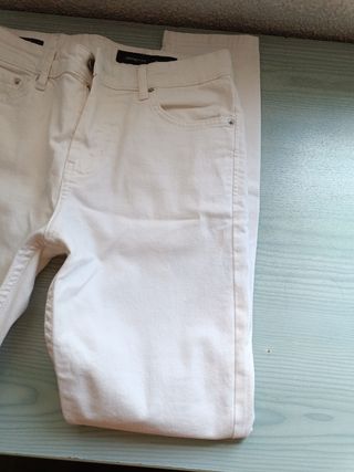 Pantalones NUEVOS Lefties blancos talla EUR 38