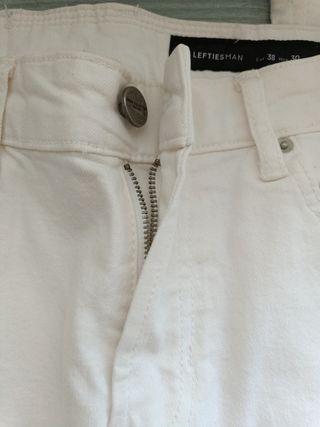 Pantalones NUEVOS Lefties blancos talla EUR 38