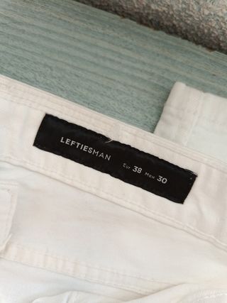 Pantalones NUEVOS Lefties blancos talla EUR 38