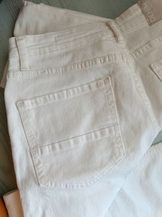 Pantalones NUEVOS Lefties blancos talla EUR 38