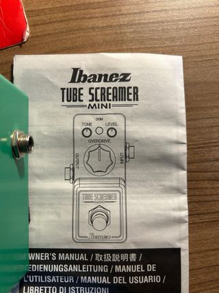 Ibanez Tube Screamer Mini Pedal
