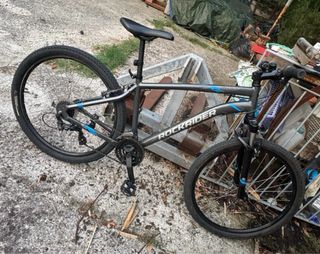 Bicicletta Rockrider nera
