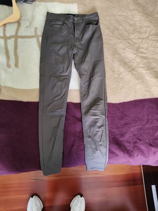Pantalones grises mujer M/38/10