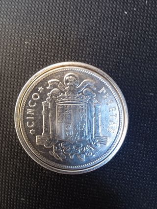 Moneda 5 pesetas Franco 1949