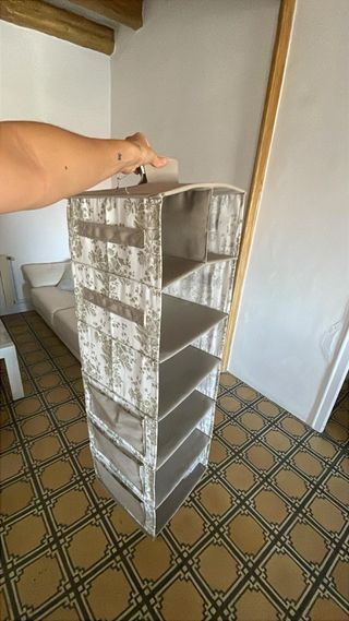 Armario organizador tela beige