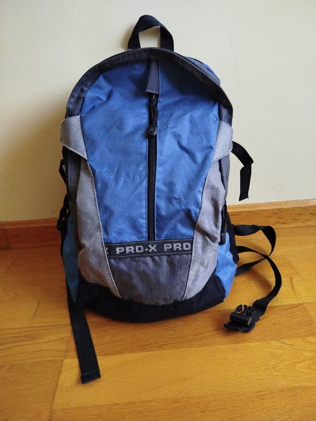 Mochila PRO-X PRO azul y gris
