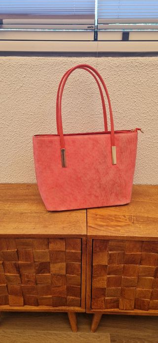 Bolso rosa mujer