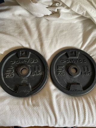 Discos peso 5kg - Domyos