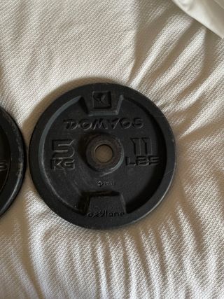 Discos peso 5kg - Domyos