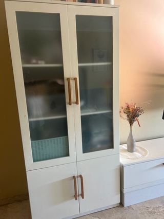Mueble aparador blanco COMPLETO
