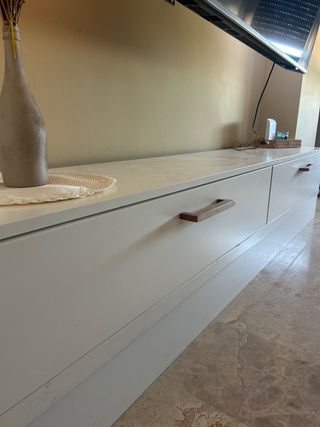 Mueble aparador blanco COMPLETO