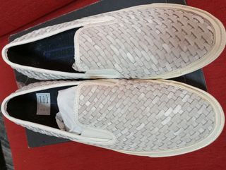 Zapatillas Converse grises tejidas