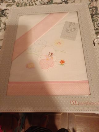 Sábanas minicuna bebé Artipanelli