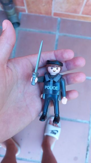 Playmobil policia: 8 figuras