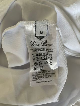 T-shirt Loro Piana bianca