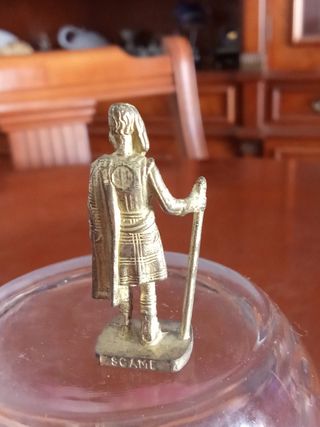 Figura plomo militar escocés