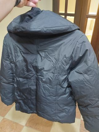 Chaqueta Zara negra acolchada