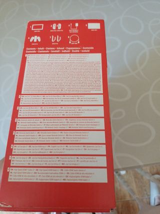 Nintendo Switch - Caja Vacía
