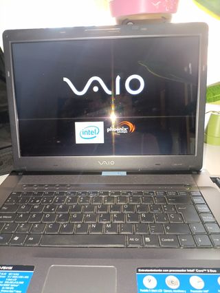 Portátil Sony Vaio - Gris Plata