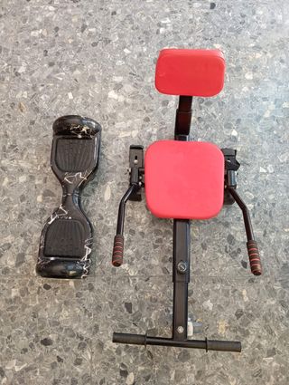 Hoverboard + Silla ajustable 