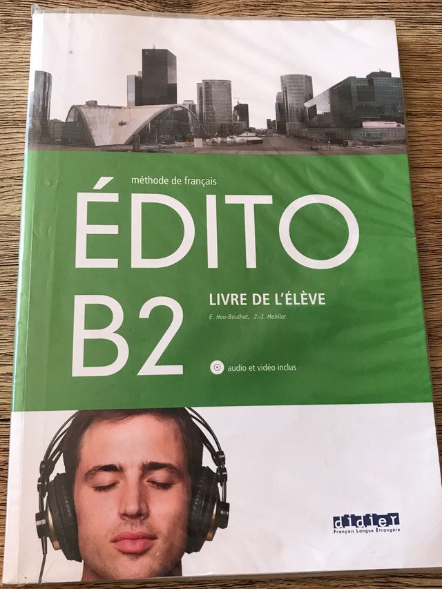 EDITO B2 ELEVE+CD+DVD