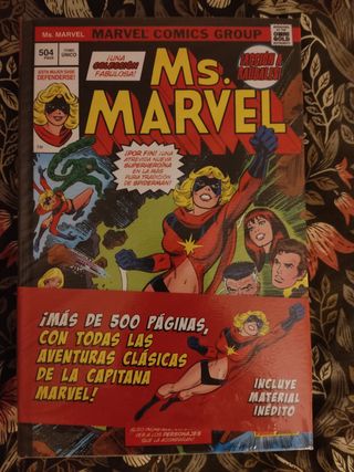 MARVEL GOLD MS MARVEL INTEGRAL.CLAREMONT BUSCEMA