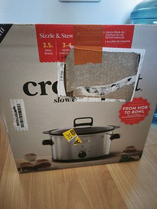 Olla Crock-Pot 3.5L Sizzle & Stew