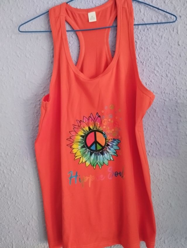 Camiseta tirantes Hippie Soul - M