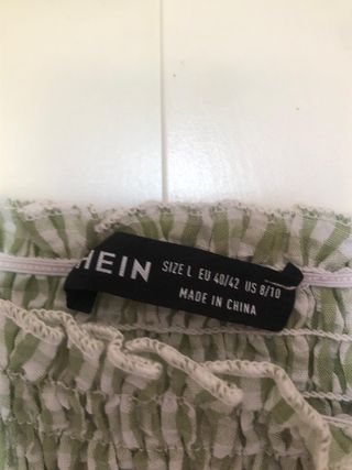 Top Shein Verde L