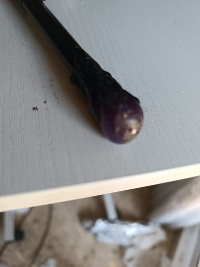 Vara mágica con cristales