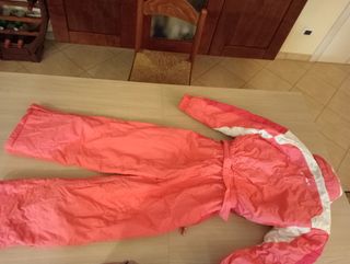 Tuta sci bambina rosa