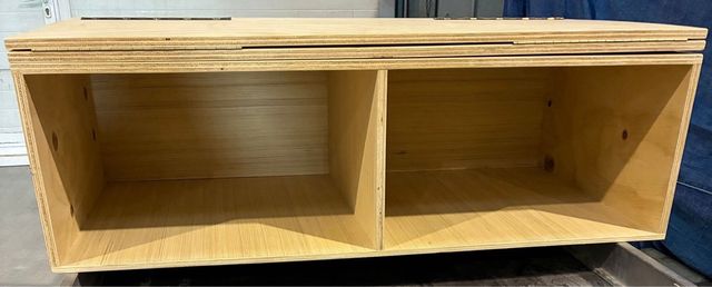 Cama furgo madera 3 cajones