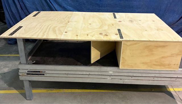 Cama furgo madera 3 cajones