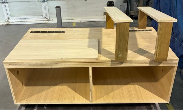 Cama furgo madera 3 cajones