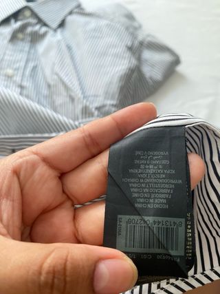 Camisa Pedro del Hierro rayas L