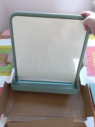 Pizarra/tablero magnético, gris verdoso claro