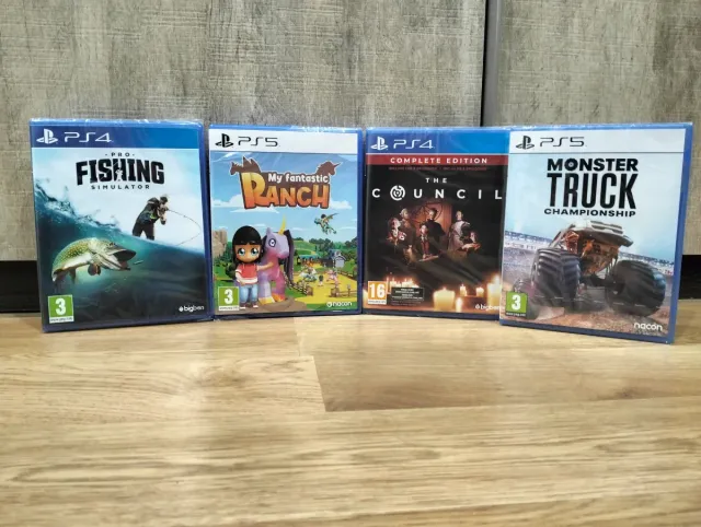 4 juegos PS4/PS5: Oferta!