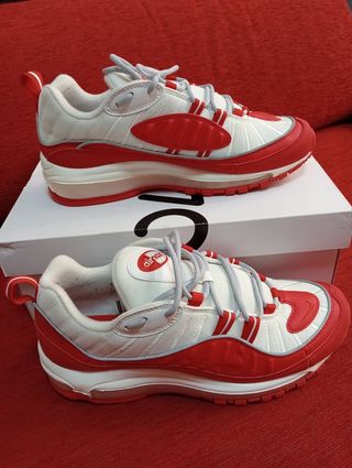 Nike Air Max 98 rojas y blancas